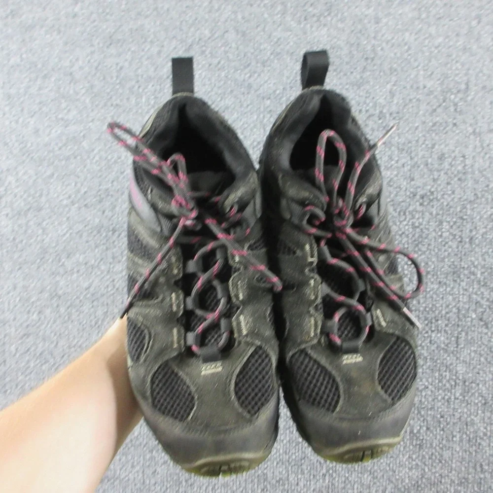 Merrell J500158 Hiking Shoes Womens Size 8 Black Mesh Trail Walking Outdoor